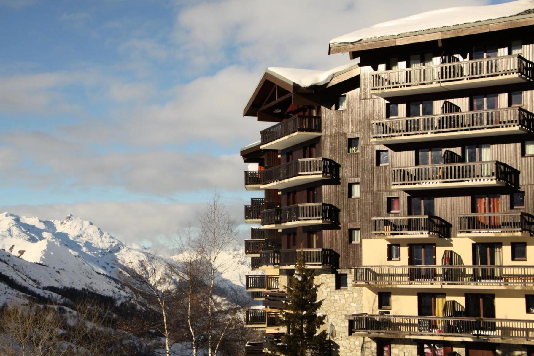 Residence Balcons D'Olympie - Appartement Confortable - Au Pied Des Pistes - Balcon Mae-2514 サン・マルタン・ド・ベルヴィル エクステリア 写真